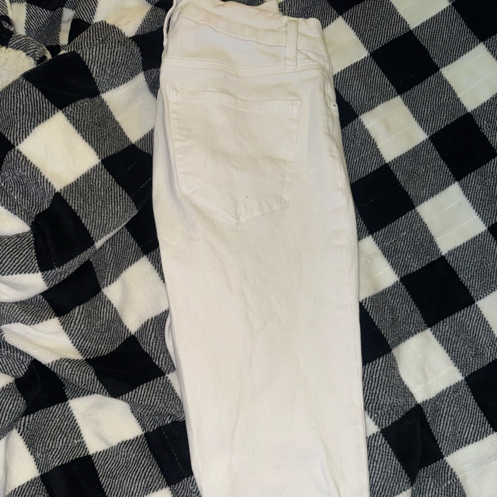 Express Women's White Skinny Jeans